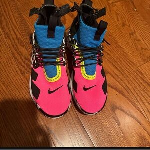 Acronym x Nike Air Presto Mid Racer Pink US8 gently used with original box